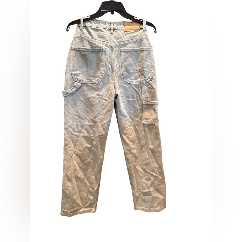 Cotton on light green carpenter jeans size 4